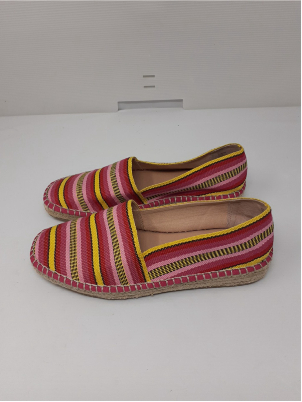 Chelsea & Violet Espadrille Mimi Woven Shoes Size 8.5
